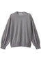 CADDO（キャドー）/シアーウールクルーネックトップス ベイジ，/BEIGE， Md.Gray