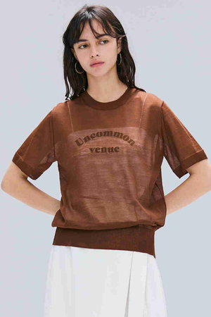 【サエ】BEIGE ベイジ＊ネイビー　ニット サエ】BEIGE ベイジ＊ネイビー ニット セール品】 BEIGE