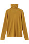 FORD（フォード）/ウール配色メローハイネックカットソー ベイジ，/BEIGE， Mustard