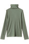 FORD（フォード）/ウール配色メローハイネックカットソー ベイジ，/BEIGE， Sage