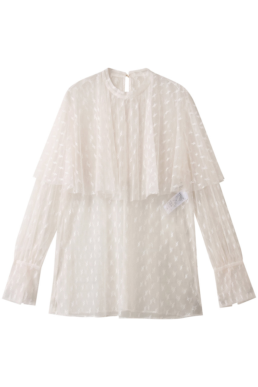 BEIGE ベイジ/レースブラウス/高級感/綺麗め/新品未使用 BEIGE，(ベイジ，)｜CLOVIS（クロービズ）/ケープデザイン総レース