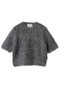 SENECA（セニカ）/アルパカウールショートシャギーニット ベイジ，/BEIGE， Md.Gray