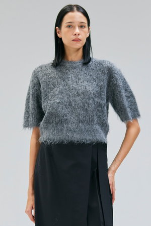 ベイジ，/BEIGE，のSENECA（セニカ）/アルパカウールショートシャギーニット