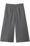 0813ZEPHYR（ゼファー）/ウールライクハーフパンツ ベイジ，/BEIGE， Top Gray