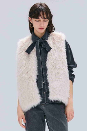 BEIGE，｜ベイジ，のベスト・ジレ（ジャケット）通販｜ELLE SHOP