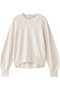 LAURA（ロラ）/ドライタッチバックジップニット ベイジ，/BEIGE， Ecru