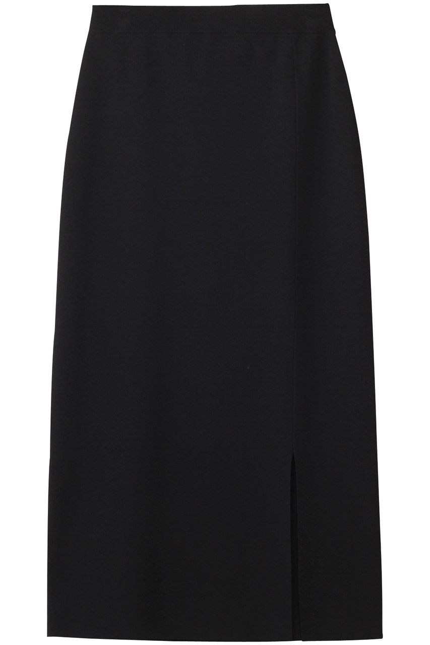 ベイジ，/BEIGE，のLAURA（ロラ）/ドライタッチIラインニットスカート(Black/SKCWGA0220)