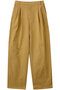HAMLIN / コットンストレッチ2タックワイドパンツ ベイジ，/BEIGE， Mustard