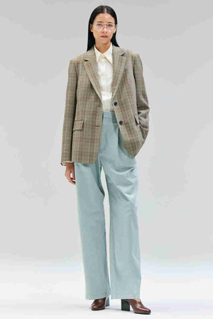 ベイジ，/BEIGE，のHAMLIN / コットンストレッチ2タックワイドパンツ(110600/110601)