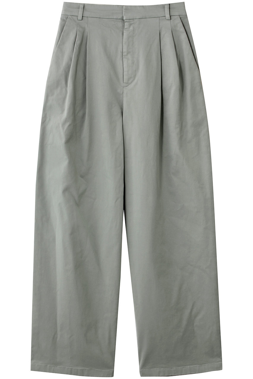 BEIGE, HAMLIN / コットンストレッチ2タックワイドパンツ (D.Sage, 4) ベイジ, ELLE SHOP BEIGE, HAMLIN / コットンストレッチ2タックワイドパンツ (D.Sage, 4) ベイジ, ELLE SHOP