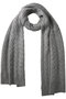 SEDONA（セドナ）/ウールカシミヤケーブルストール ベイジ，/BEIGE， Gray