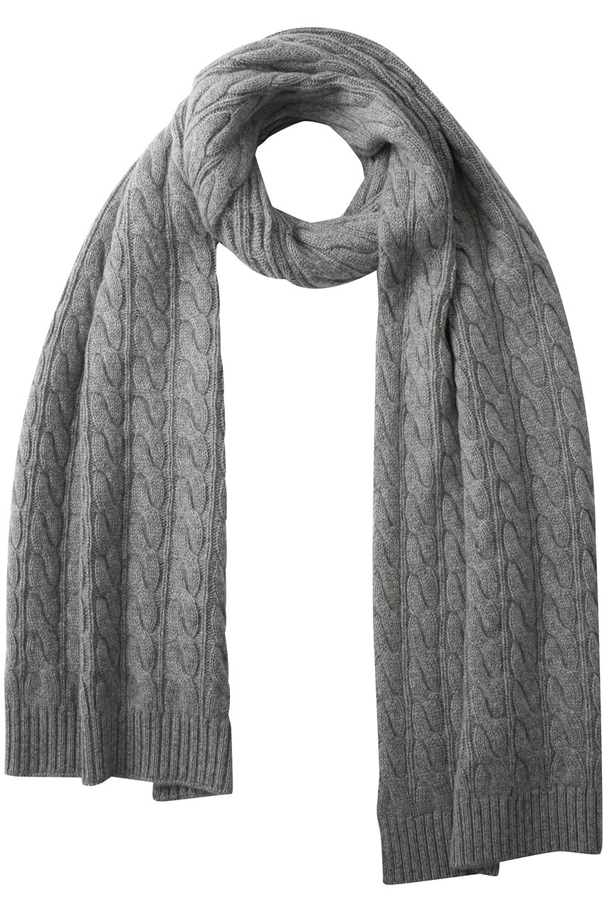BEIGE, SEDONA(セドナ)/ウールカシミヤケーブルストール (Gray, F) ベイジ, ELLE SHOP BEIGE, SEDONA(セドナ)/ウールカシミヤケーブルストール (Gray, F) ベイジ, ELLE SHOP