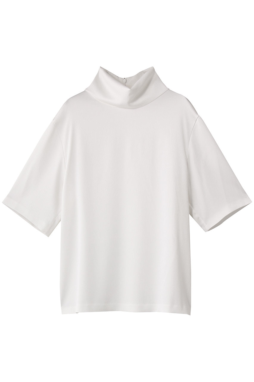 BEIGE, LLOYD(ロイド)/ハンマーサテンロールカラー半袖ブラウス (Ecru, 4) ベイジ, ELLE SHOP BEIGE, LLOYD(ロイド)/ハンマーサテンロールカラー半袖ブラウス (Ecru, 4) ベイジ, ELLE SHOP