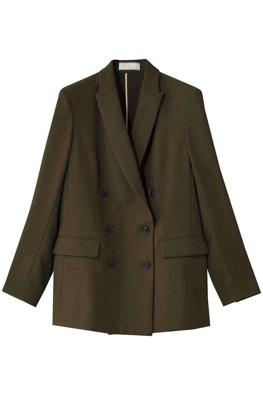 ベイジ，/BEIGE，のALAINA（アライナ）/ダブルジャケット(Khaki/JKCWCA0721)