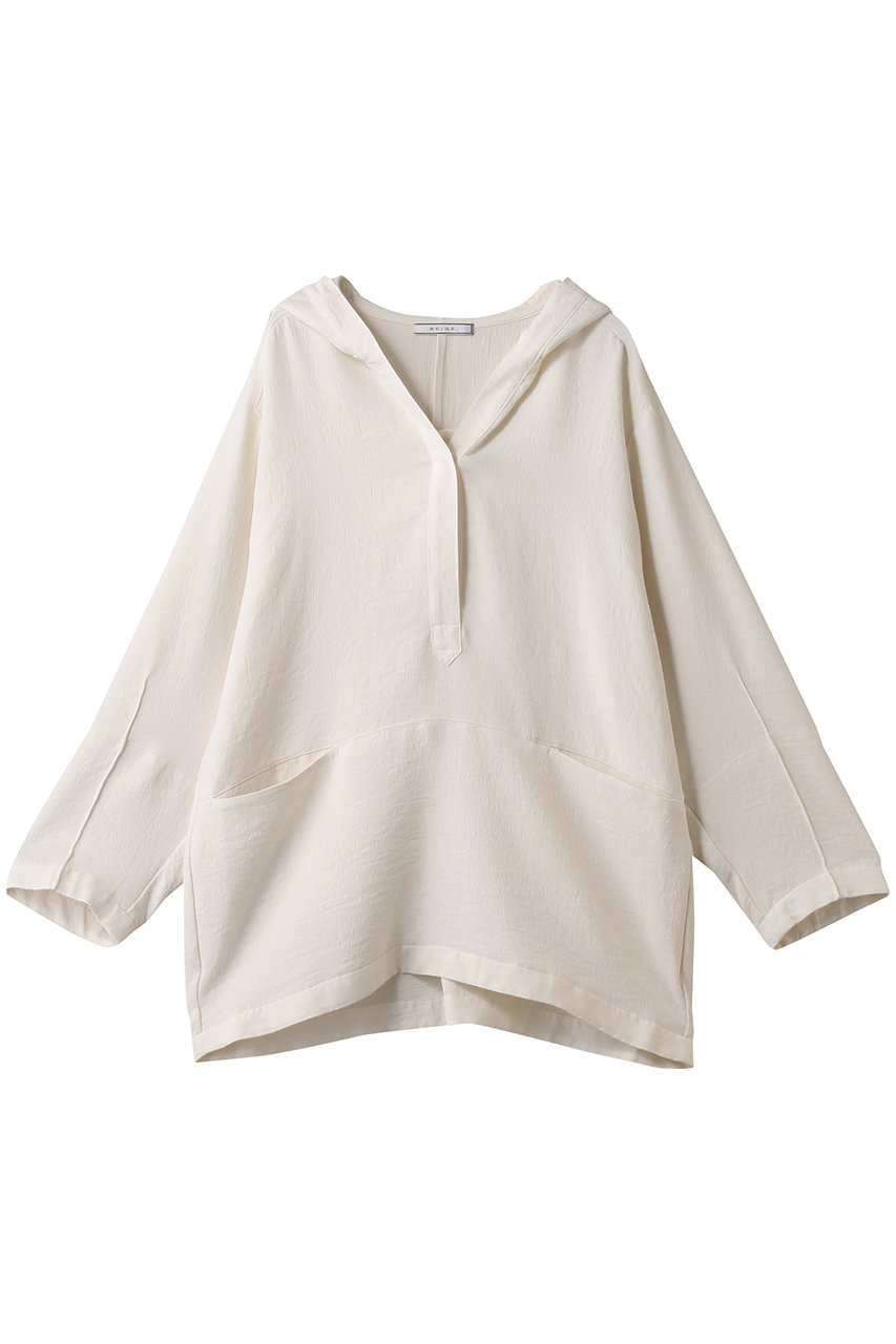 BEIGE, POMONA(ポモナ)/Vネックフード付プルオーバー (Ecru, 4) ベイジ, ELLE SHOP BEIGE, POMONA(ポモナ)/Vネックフード付プルオーバー (Ecru, 4) ベイジ, ELLE SHOP