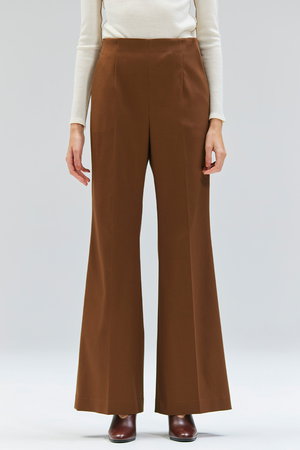 ベイジ，/BEIGE，のDELANO（デレーノ）/ハイストレッチフレアパンツ(110600/110601)