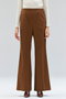 DELANO（デレーノ）/ハイストレッチフレアパンツ ベイジ，/BEIGE，
