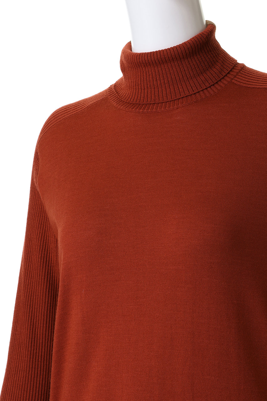 BEIGE，(ベイジ，)｜LA MONNAIE / バイカラーウールタートルニット