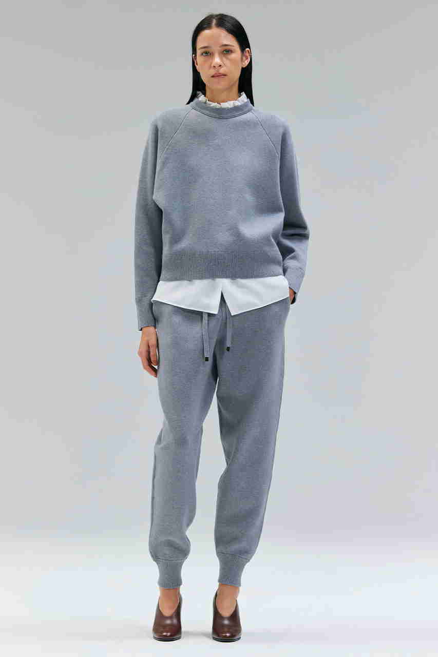 BEIGE，(ベイジ，)｜STOW / フリルタイブラウス/Ecru の通販｜ELLESHOP