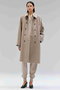 LABBOCK / ウール混ラグランステンカラーコート ベイジ，/BEIGE，