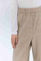 MONTAIGNE / イージーウエストウールワイドパンツ ベイジ，/BEIGE，