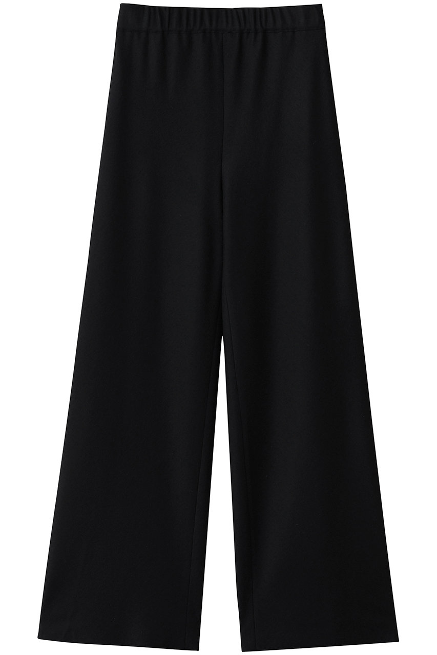 ベイジ，/BEIGE，のMONTAIGNE / イージーウエストウールワイドパンツ(Black/PRCWGW0411)