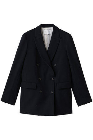 BEIGE, ベイジ 2023年SSのショート丈のダブルジャケット CINDY / ダブルカラージャケット （ノーカラージャケット