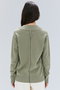 POMPE（ポンプ）/ウールカシミヤ配色ラインVネックニット ベイジ，/BEIGE，