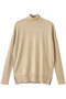 LA MONNAIE（ラ モネ）/バイカラーウールタートルニット ベイジ，/BEIGE， Mustard × L.Gray