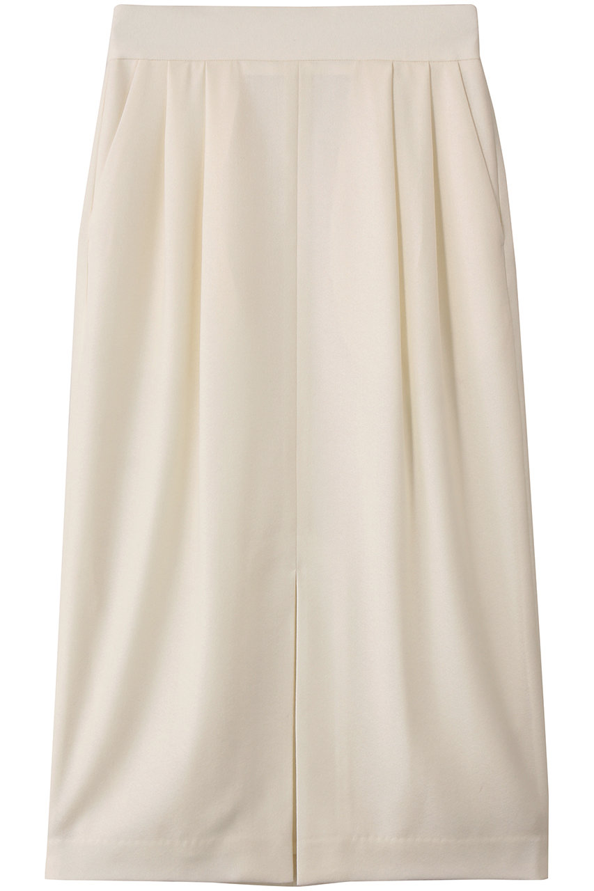 ベイジ，/BEIGE，のTERNES（テルヌ）/2タックウールスカート(Bone/SKCWGW0409)