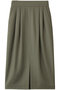 TERNES（テルヌ）/2タックウールスカート ベイジ，/BEIGE， L.Khaki
