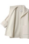 ZION / ウールスタンドカラーショートコート ベイジ，/BEIGE，