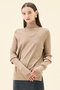 WILLOW / サムホールハイネックニット ベイジ，/BEIGE，