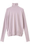 WILLOW / サムホールハイネックニット ベイジ，/BEIGE， Lilac