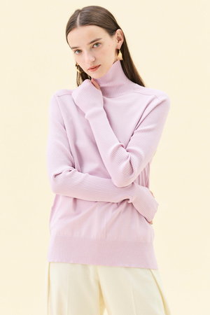 ベイジ，/BEIGE，のWILLOW / サムホールハイネックニット(110300/110301)