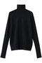 WILLOW / サムホールハイネックニット ベイジ，/BEIGE， Navy