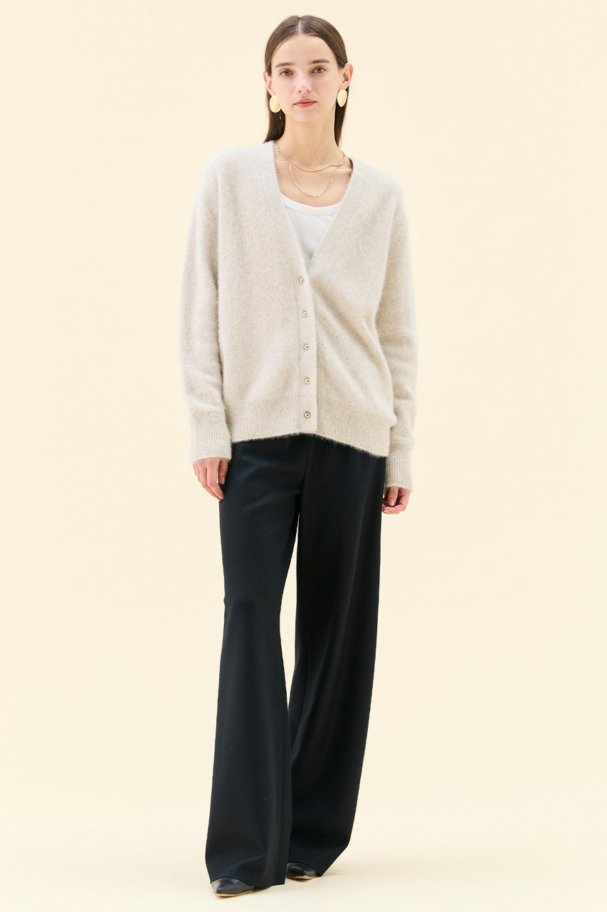 BEIGE，(ベイジ，)｜AMARILLO / スパンコールフォックスニット