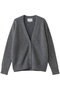 AMARILLO / スパンコールフォックスニットカーディガン ベイジ，/BEIGE， M.Gray