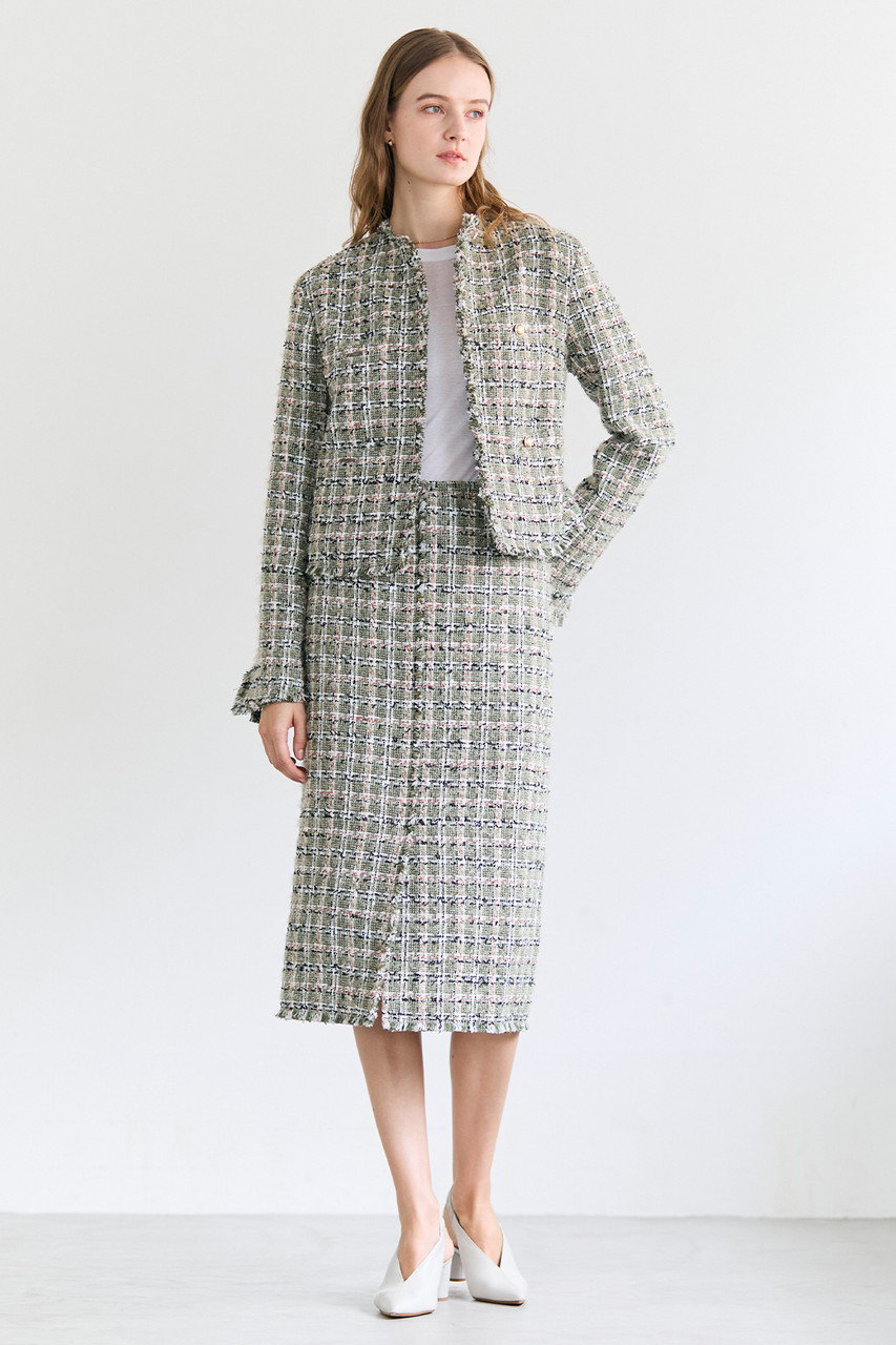 BEIGE，(ベイジ，)｜【予約販売】BERYL / ファンシーツイードノー