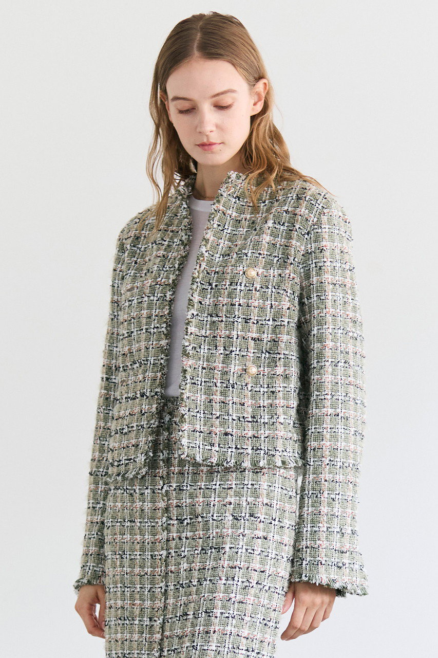 BEIGE，(ベイジ，)｜【予約販売】BERYL / ファンシーツイードノー