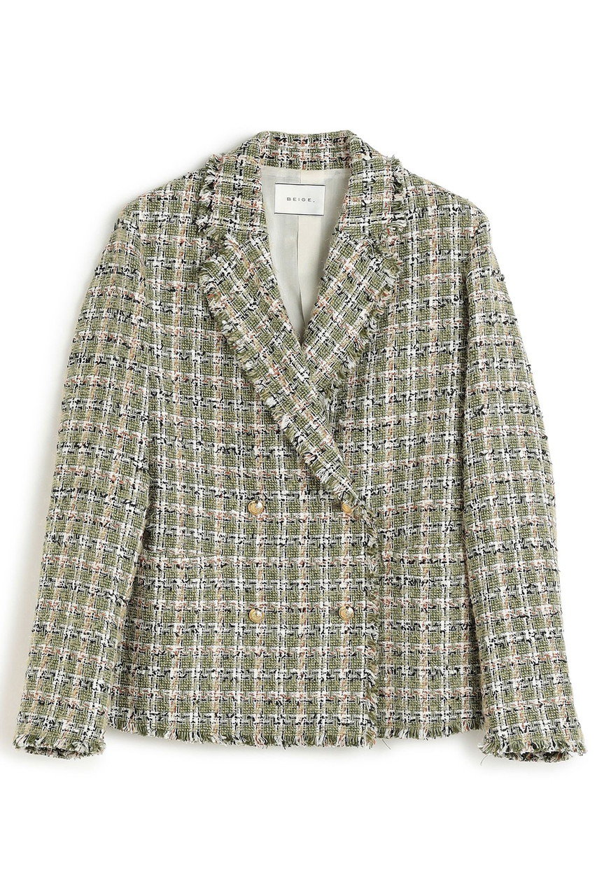BEIGE，(ベイジ，)｜【予約販売】BERYL / ファンシーツイードダブル