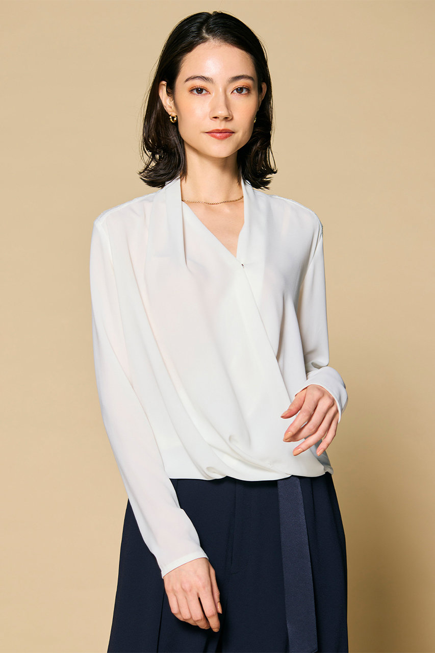 BEIGE，(ベイジ，)｜OLIVE（オリーブ）/ブラウス/White の通販
