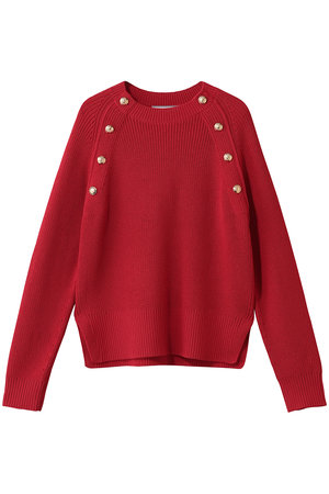 ベイジ，/BEIGE，のHELIODOR（ヘリオドール）/ スポンディッシュマリンボタンニット(110300/110301)