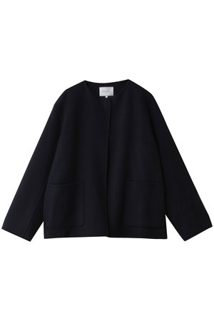 ベイジ，/BEIGE，のPAYSON（ペイソン）/ウールリバーノーカラーショートコート(110900/110902)