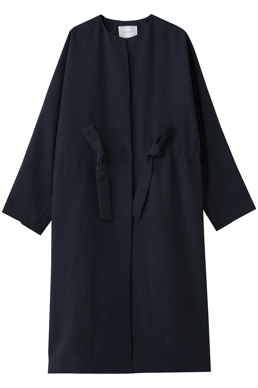 ベイジ，/BEIGE，のPORDIC（ポルディック）/ロングスプリングコート(Navy/CMCWLS0102)