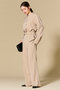 SPHENE（スフェーン）/ハイウエストDカンストレートパンツ ベイジ，/BEIGE，