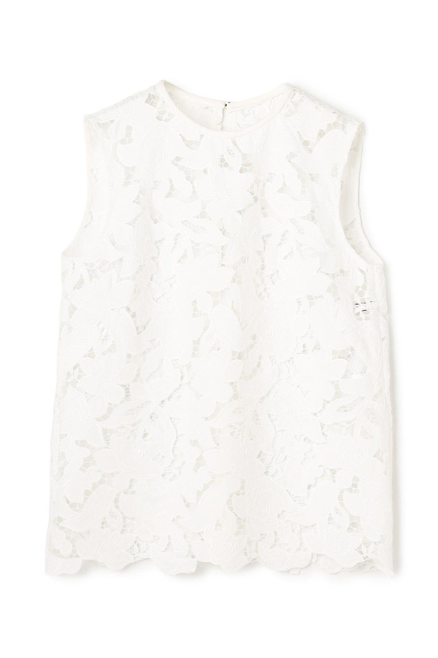 ベイジ，/BEIGE，の【予約販売】CITRINE / エンブロイダリーレースノースリーブブラウス(Off/BLCWLS0202)