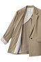 MICA / リネンブレンドテーラードジャケット ベイジ，/BEIGE，