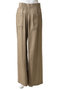 MICA / リネンブレンドイージーワイドパンツ ベイジ，/BEIGE，