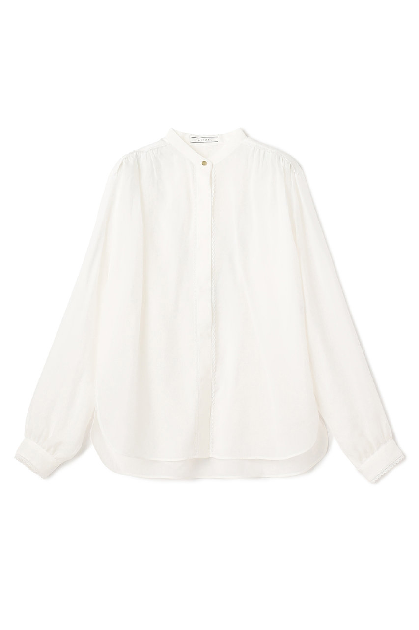 ベイジ，/BEIGE，の【予約販売】PAULINE / リネンヴィスコースレースブラウス(White/BLCWLS0207)